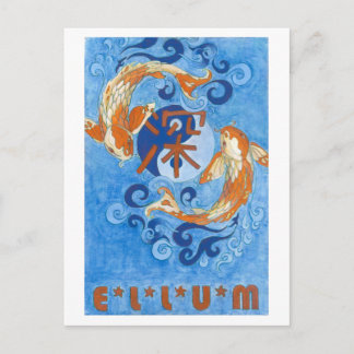Carte Postale Deep Ellum Koi