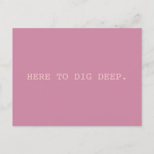 Carte postale Deep // SMASH