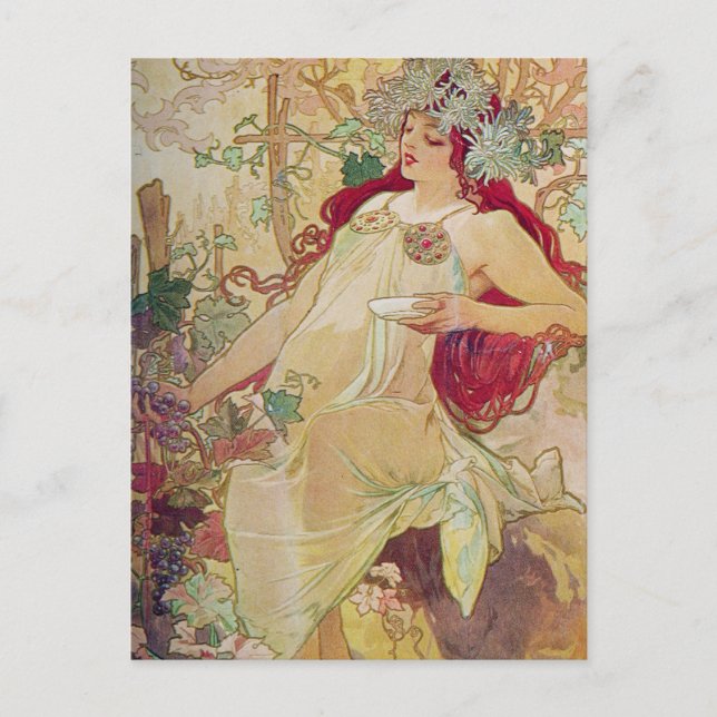 Carte Postale Déesse de Redhead (Devant)