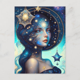 Carte Postale Déesse des étoiles