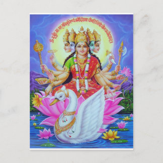 Carte Postale déesse-gayatrice