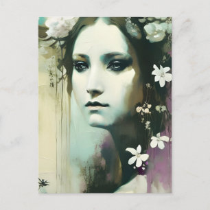 Carte Postale Déesse païenne jolie