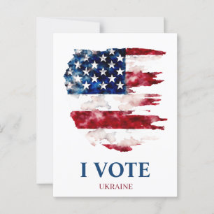 Carte Postale Défendre la politique ukrainienne