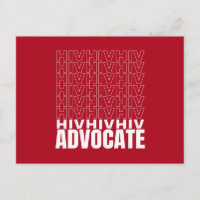 Défenseur du VIH VIH VIH