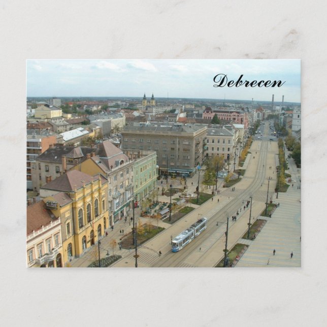 Carte Postale Déficit (Devant)