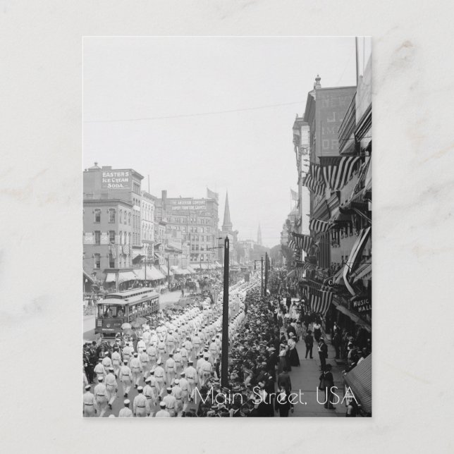 Carte Postale Défilé de la Fête du Travail (Devant)