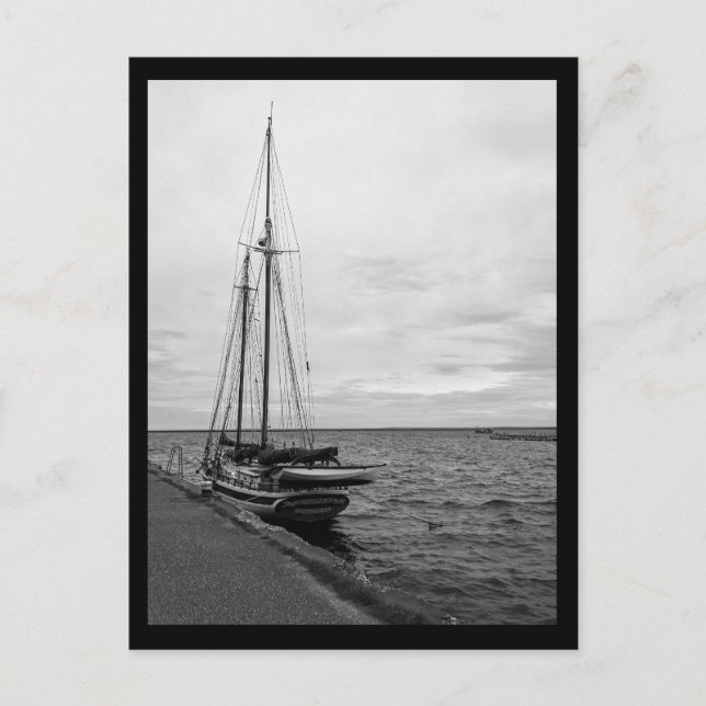 Carte Postale Définir la voile (Devant)