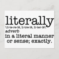 Définition littérale Grammaire anglaise