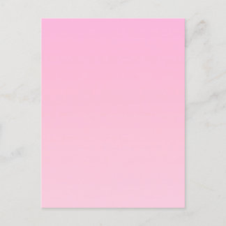 Carte Postale Dégradé rose