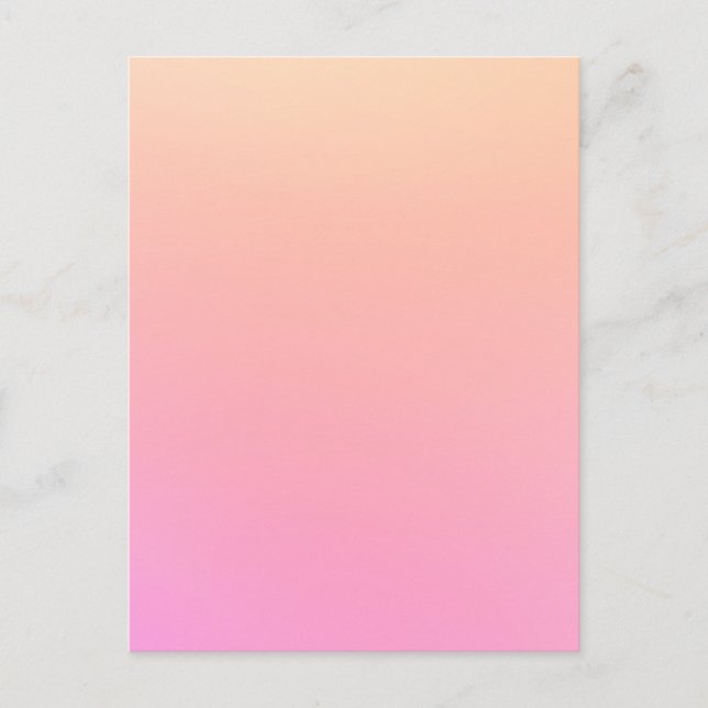 Carte Postale Dégradé rose et rose (Devant)