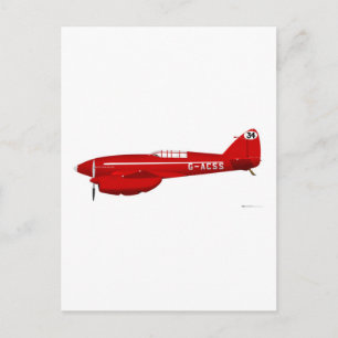 Carte Postale DeHavilland DH-88 Comète
