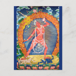 Carte Postale Déité bouddhiste tibétaine de Vajrayogini