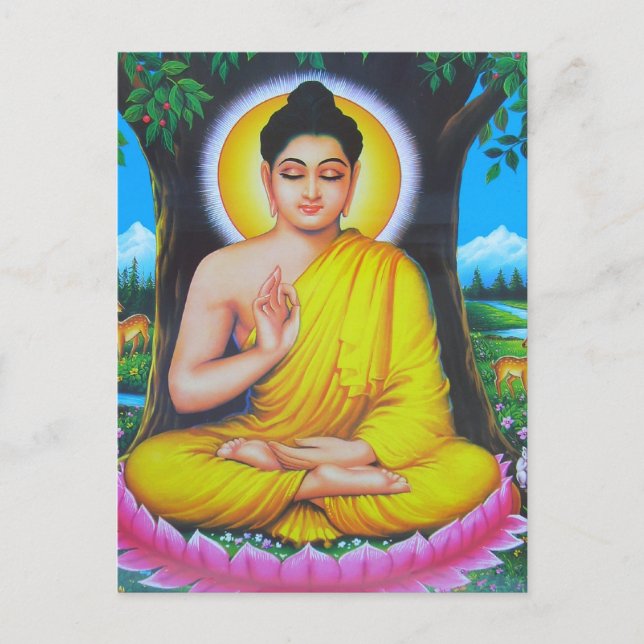 CARTE POSTALE DÉITÉS MAGIQUES DE L'HINDOUISME (Devant)