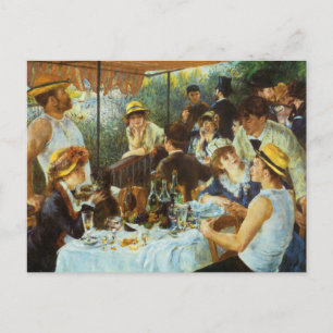 Carte Postale Déjeuner de la fête nautique par Pierre Renoir