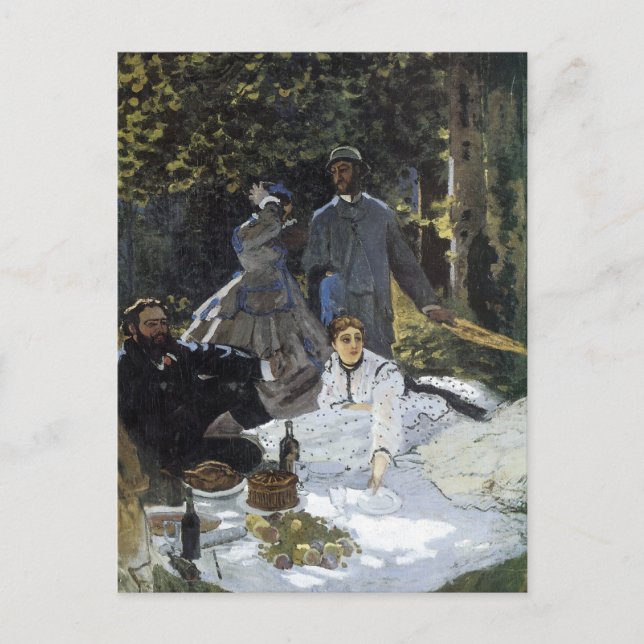 Carte Postale Déjeuner sur l'herbe (Devant)