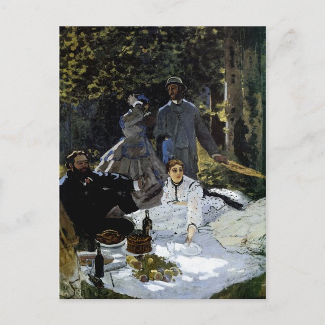 Carte Postale Déjeuner sur l'herbe (Le déjeuner sur l'herbe) (Devant)