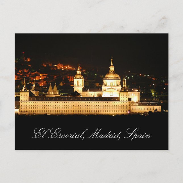 Carte postale d'EL Escorial (Devant)