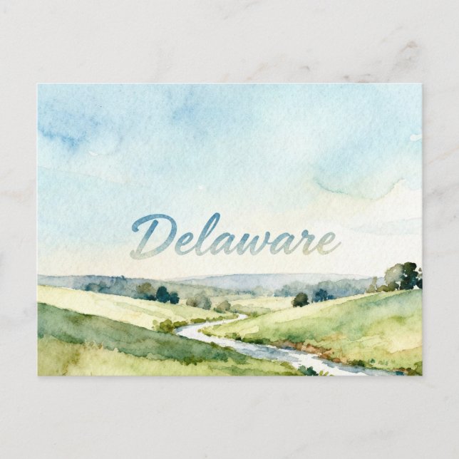 Carte Postale Delaware (Devant)