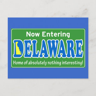 Carte Postale Delaware