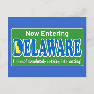 Carte Postale Delaware