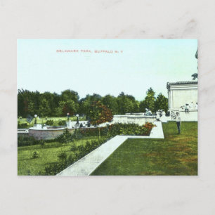 Carte Postale Delaware Park, Buffalo 1910 Vintage