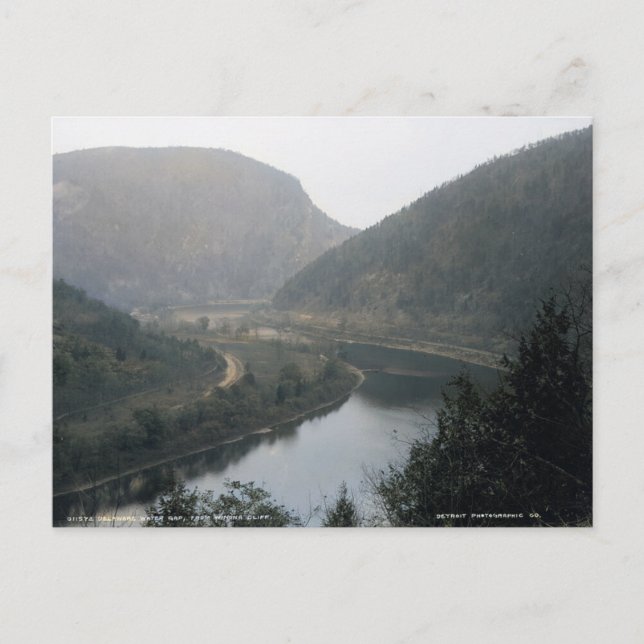 Carte Postale Delaware Water Gap, Vintage c1900 (Devant)