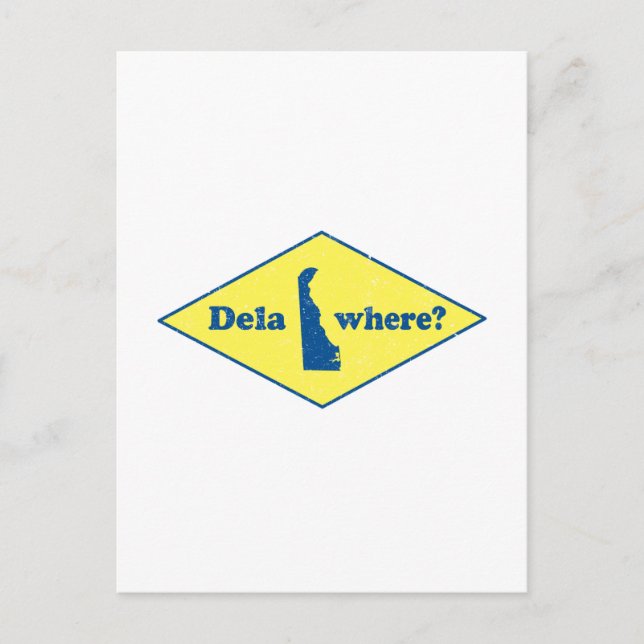 Carte Postale Delawhere? Vintage Delaware (Devant)
