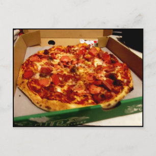 Carte Postale Délicieuse Pizza