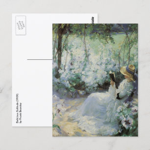 Carte Postale Délicieuse Solitude par Frank Bramley, Art Vintage