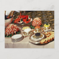 Délicieux fruits de mer et amuse-gueules