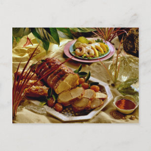 Carte Postale Délicieux pain de porc