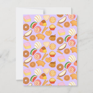 Carte Postale Délicieux panette mexicaine Pain sucré