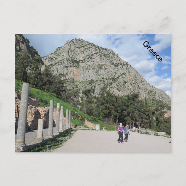Carte Postale Delphes, Grèce (Devant)