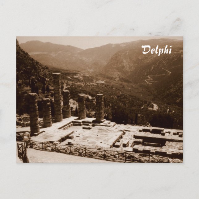 Carte Postale Delphi (Devant)
