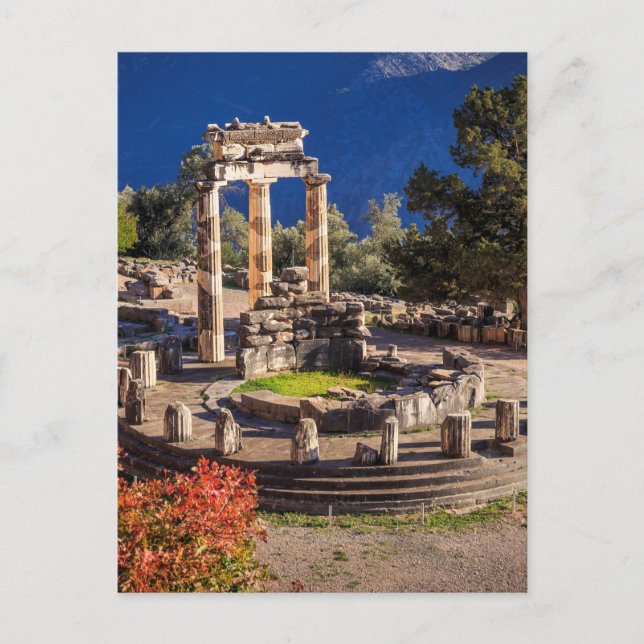 Carte postale Delphi Grèce antique - Voyage histor (Devant)