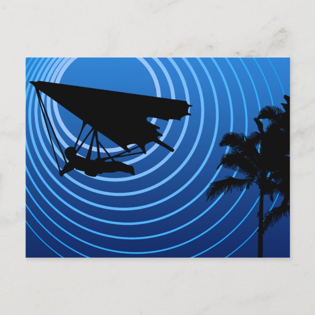 Carte Postale deltaplane (Devant)