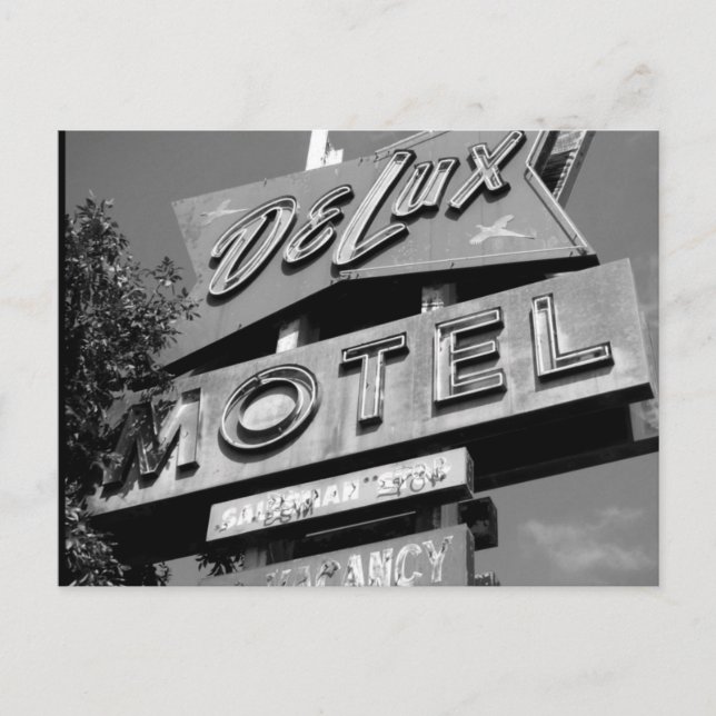 Carte postale Delux Motel (Devant)