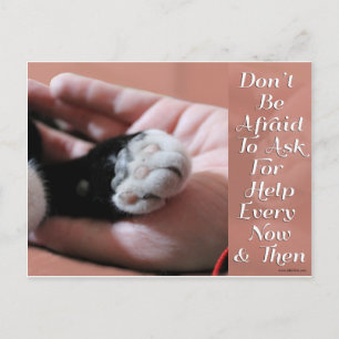 Carte Postale Demander De L'Aide