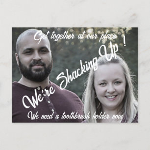 Carte Postale Déménager ensemble fête drôle se réunir