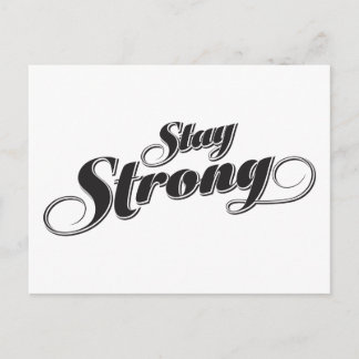 Carte Postale Demeurez fort Inspirationnel et Encouragement Cita