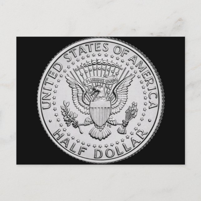 Carte Postale Demi-dollar US Great Seal (Devant)
