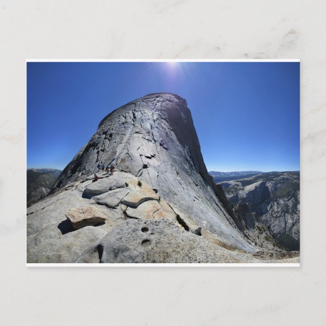Carte Postale Demi-dôme de la Base des Câbles - Yosemite (Devant)