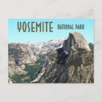 Demi-Dôme Yosemite Parc National Souvenir Vintage