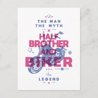 Carte Postale Demi frère et moker l'homme le mythe la légende