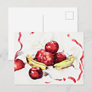 Carte Postale Demuth - Nature morte aux pommes