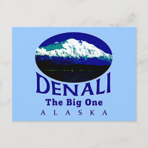 CARTE POSTALE DENALI ALASKA LE GRAND