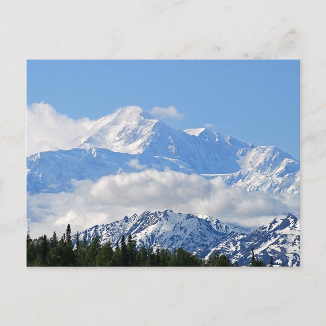 Carte Postale Denali / Mt McKinley Alaska (Devant)