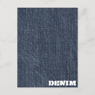Carte postale Denim Series 10 Denim