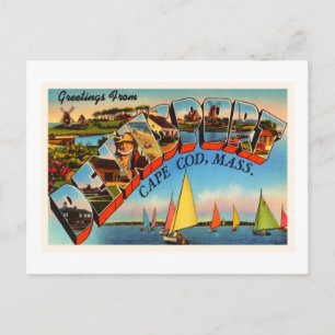 Carte Postale Dennisport Cape Cod Massachusetts MA Old Travel