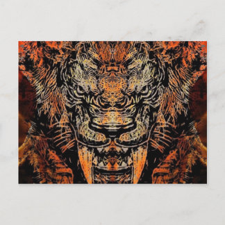 Carte Postale Dent Sabre